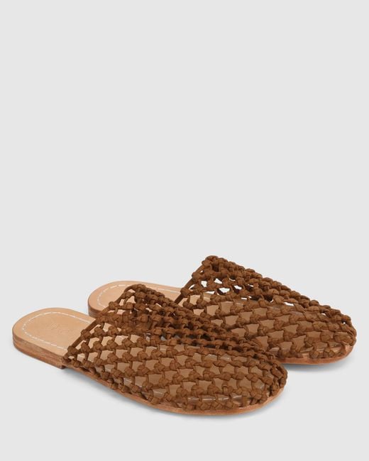 Naked Wolfe Brown The Rove Mule Suede