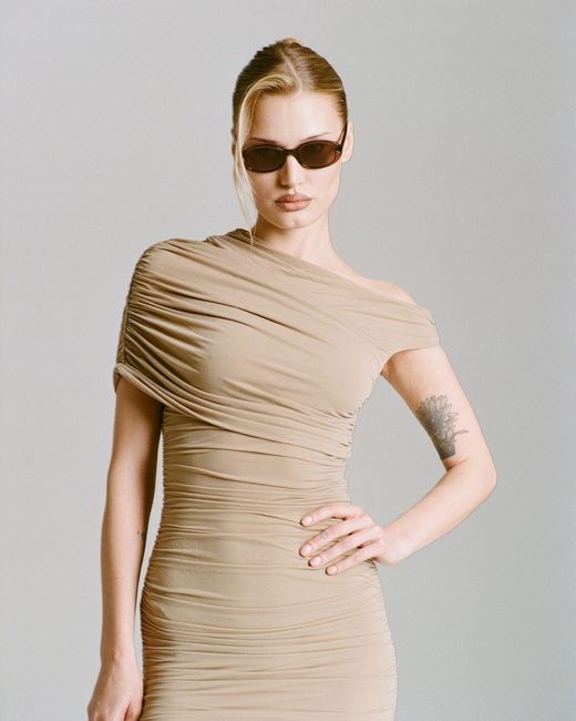 Naked Wolfe Brown Milan Sunglasses