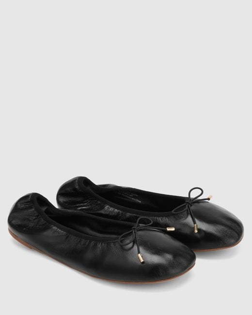 Naked Wolfe Black Scrunch Leather