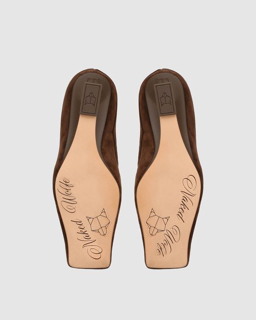 Naked Wolfe Brown Shade Suede