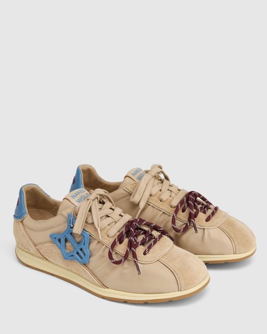 Naked Wolfe Blue The Ballet Sneaker Nylon