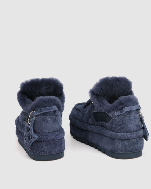 Naked Wolfe Blue Beau Suede