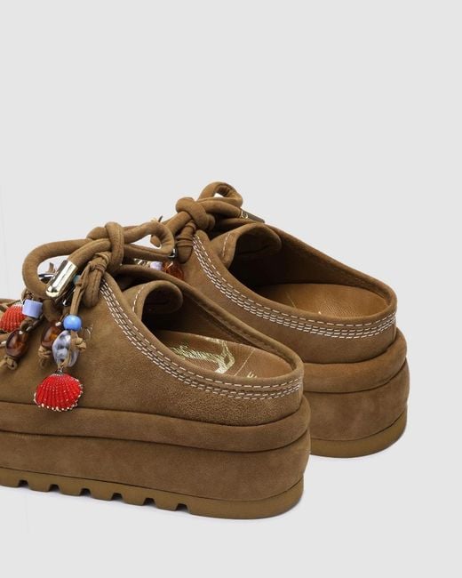 Naked Wolfe Brown Blizzard Suede