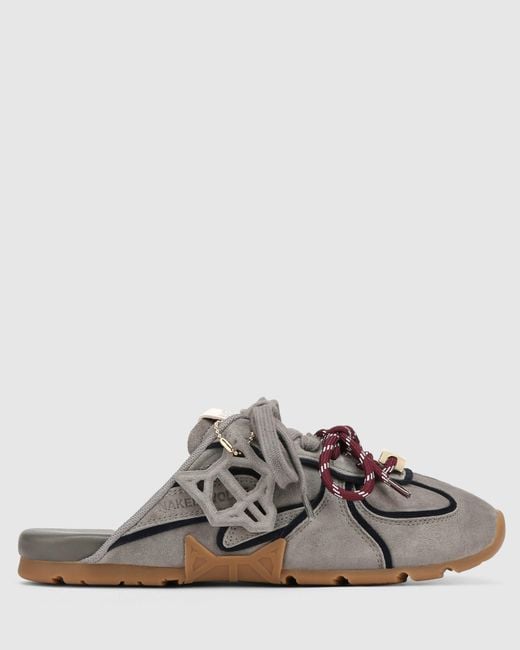 Naked Wolfe Gray Admire Suede