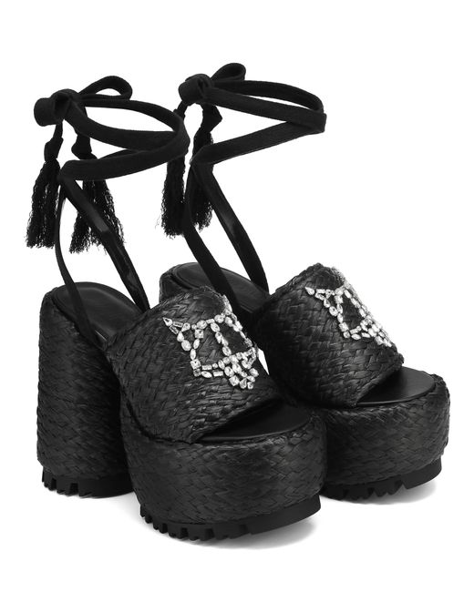 Naked Wolfe Black Beach Raffia