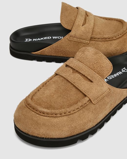 Naked Wolfe Brown Cord Desert Suede