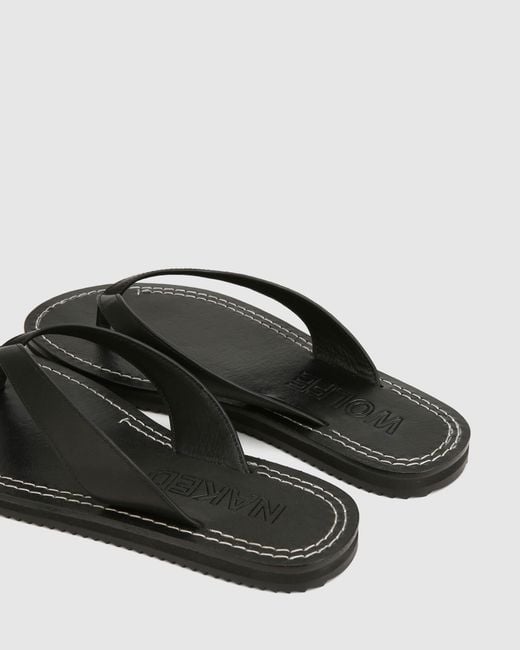 Naked Wolfe Black St Barths Leather