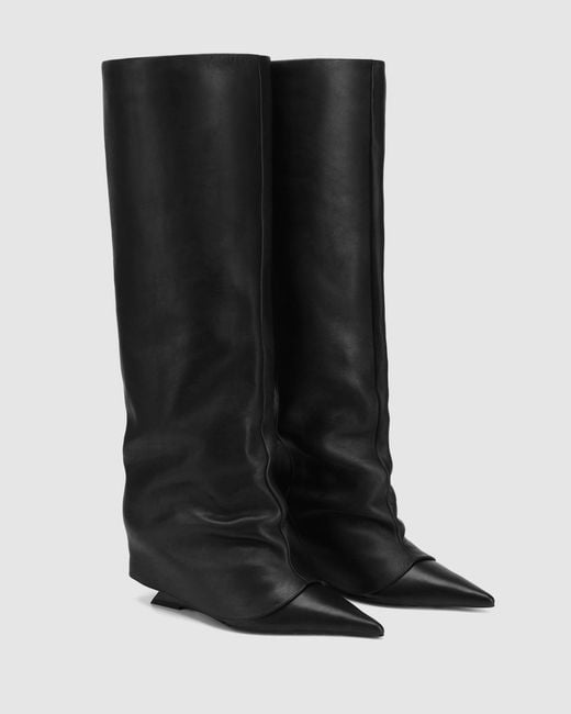 Naked Wolfe Black Stated Leather