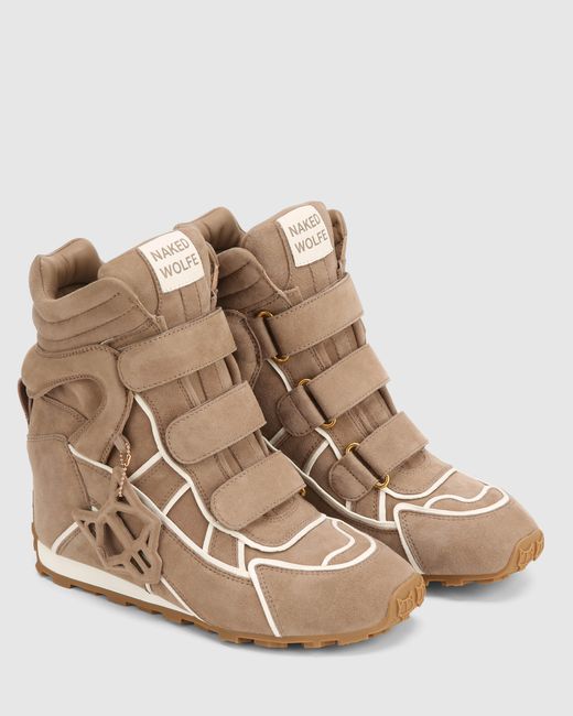 Naked Wolfe Brown Element Mushroom Suede