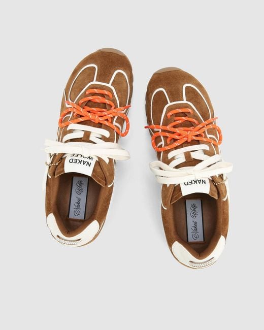 Naked Wolfe Brown Ace Suede