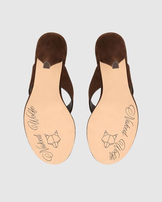 Naked Wolfe Brown Marley Suede