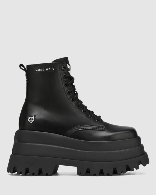 Naked Wolfe Black Sloane Leather