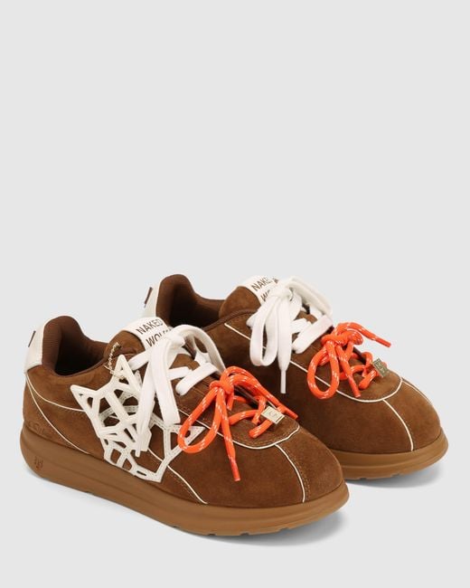 Naked Wolfe Brown Expense Suede