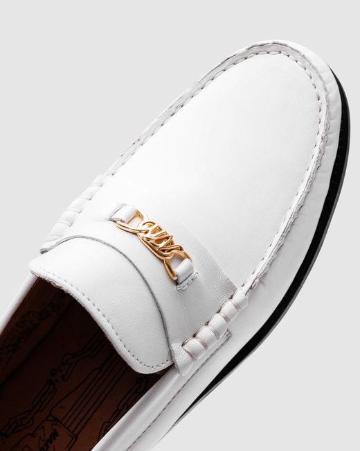 Naked Wolfe White Roma Leather