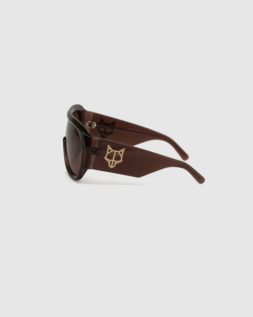 Naked Wolfe Brown Kim Sunglasses