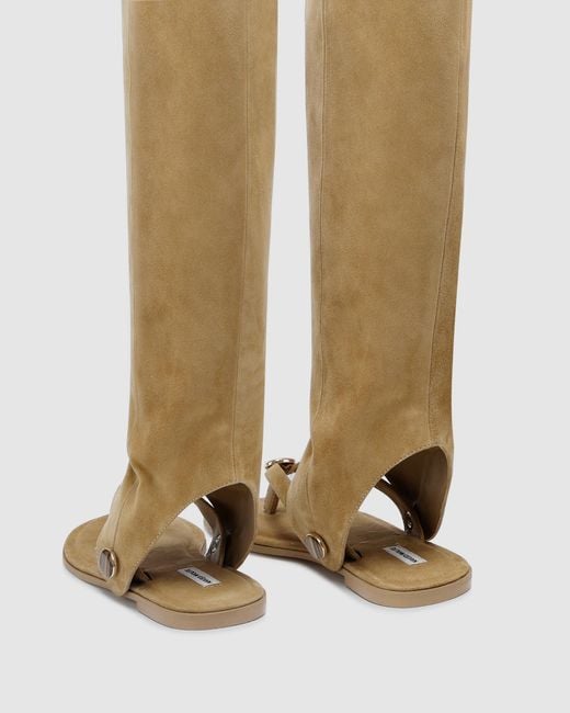 Naked Wolfe Natural Sammy Camel Suede