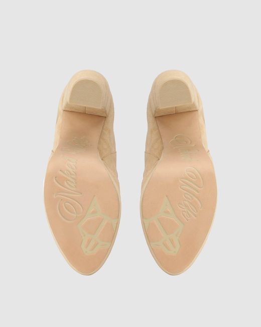 Naked Wolfe Natural Dancer Shell Suede