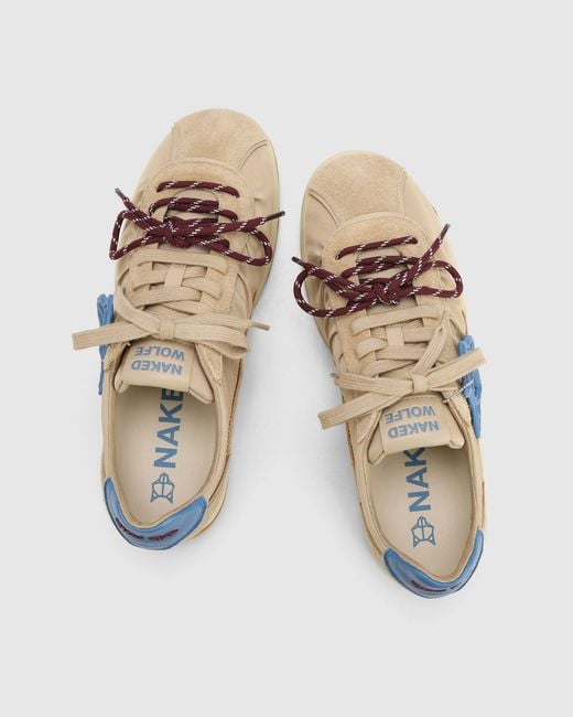 Naked Wolfe Blue The Ballet Sneaker Nylon