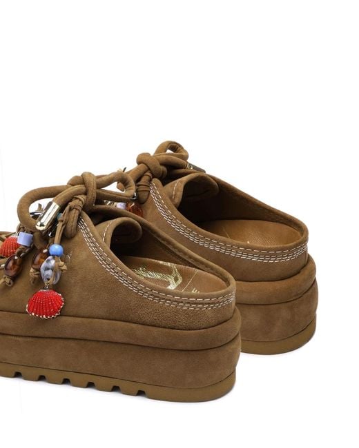 Naked Wolfe Brown Blizzard Suede