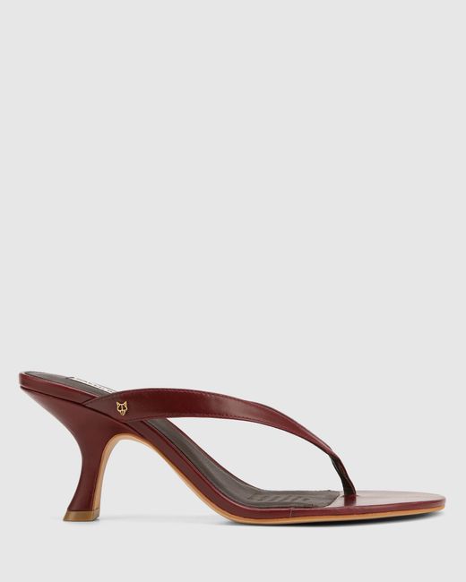 Naked Wolfe Brown Mandy Waxy Leather