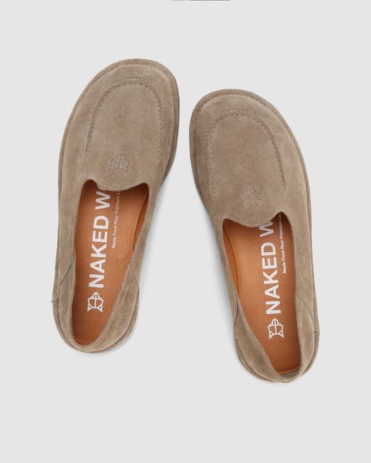 Naked Wolfe Brown Reef Taupe Suede