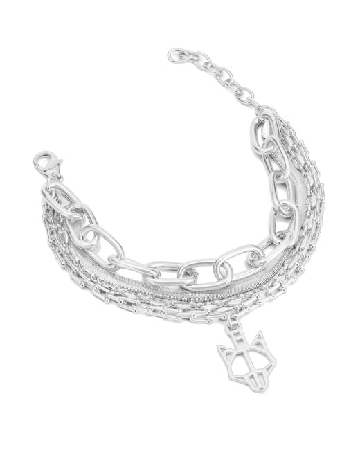 Naked Wolfe Metallic Anklet Chain