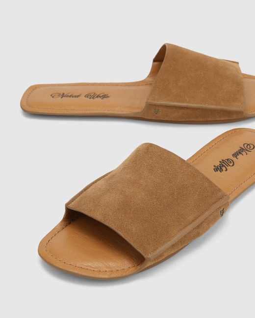Naked Wolfe Brown The Rage Mule Suede