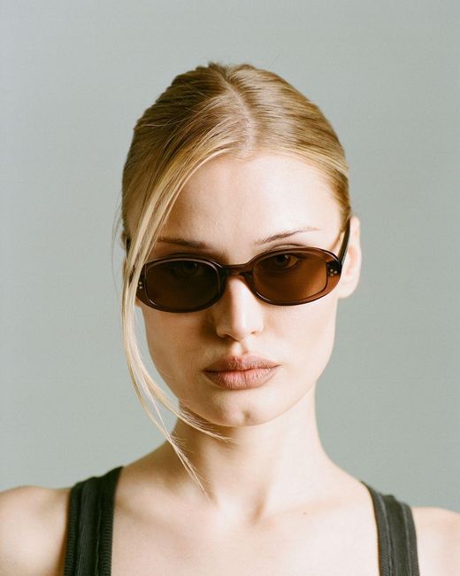 Naked Wolfe Brown Milan Sunglasses