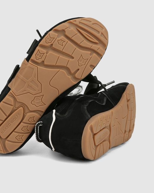 Naked Wolfe Black Adored Suede