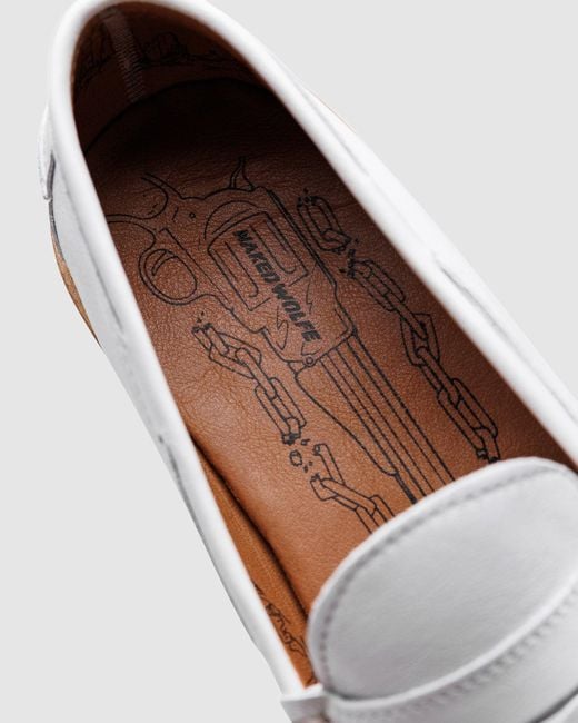 Naked Wolfe White Ravello Leather