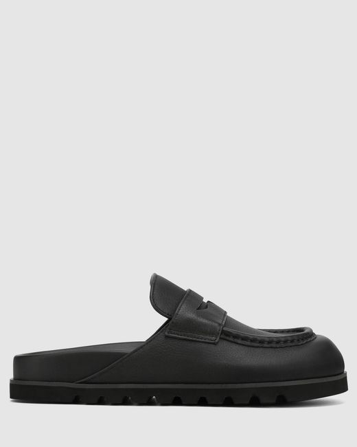Naked Wolfe Black Cord Pebble Leather