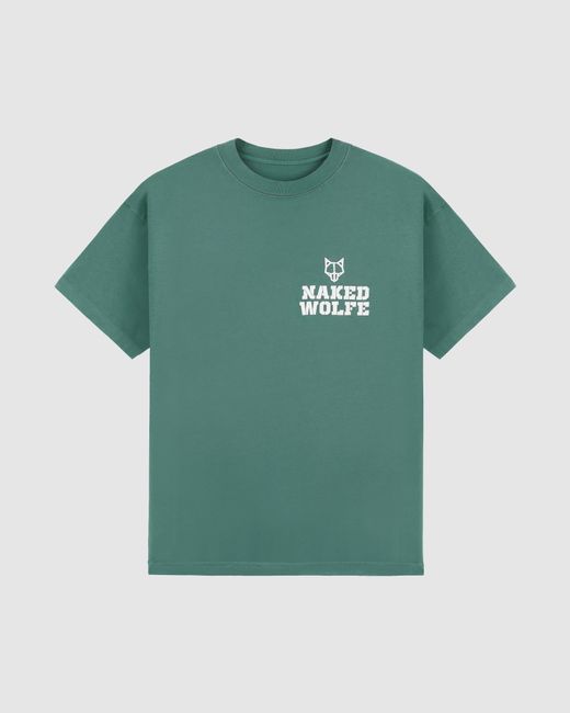 Naked Wolfe Green Vintage Painting T-Shirt