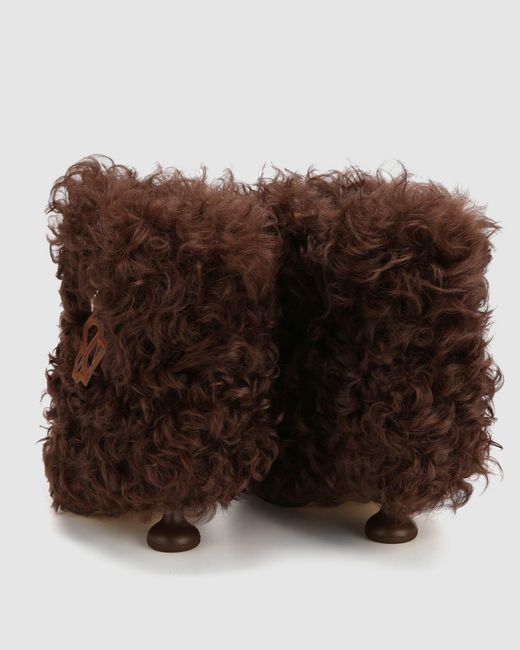 Naked Wolfe Brown Bam Shearling