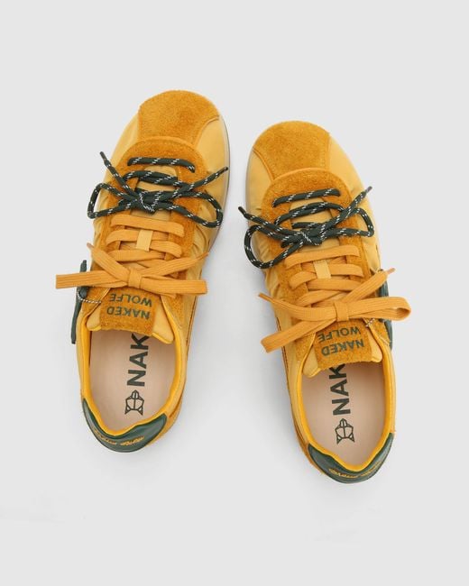 Naked Wolfe Yellow The Ballet Sneaker Nylon