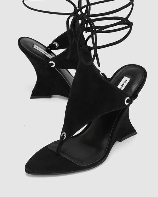 Naked Wolfe Black Rampage Suede