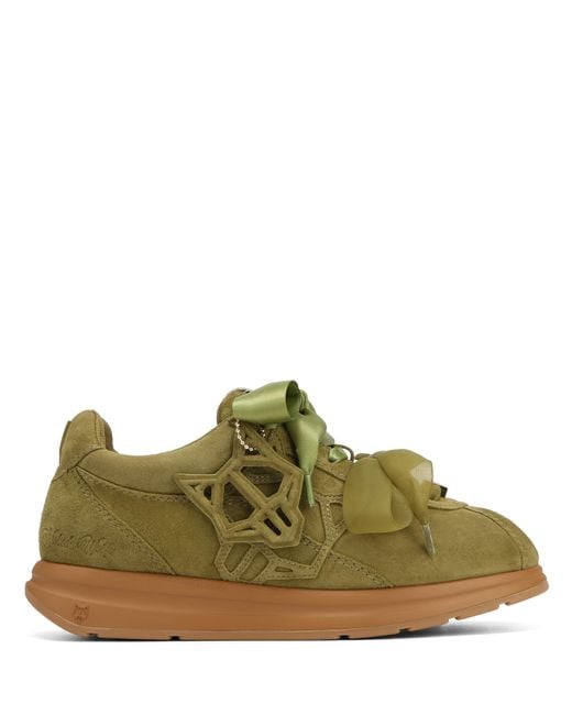 Naked Wolfe Green Expense Suede