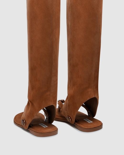 Naked Wolfe Natural Sammy Tan Suede