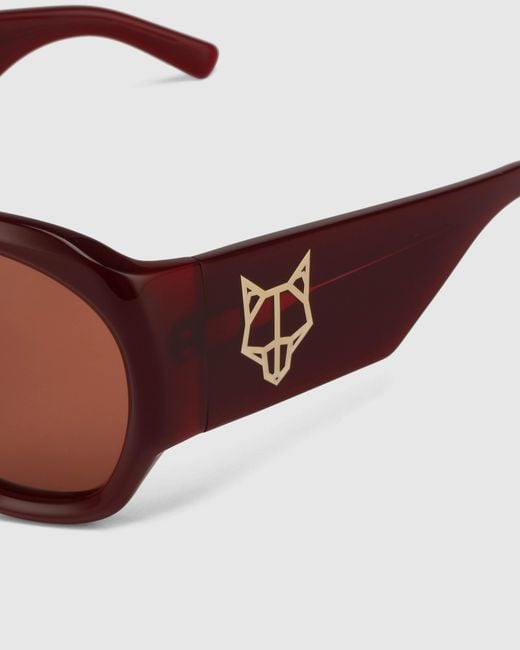 Naked Wolfe Red Kim Sunglasses