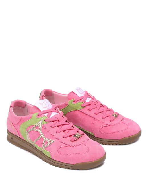 Naked Wolfe Pink Exposuree Kid Suede