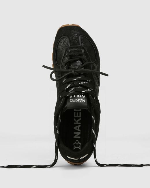 Naked Wolfe Black Lightning Distress Leather