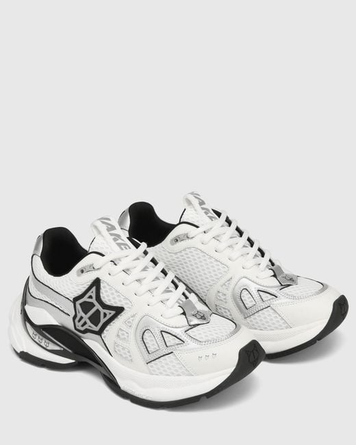 Naked Wolfe Smash White/silver Mesh