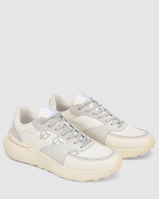 Naked Wolfe White Dart Ice Suede