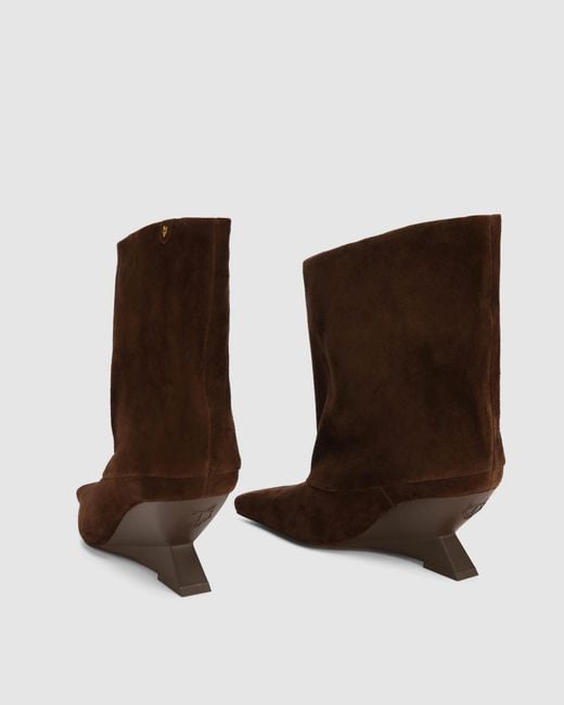 Naked Wolfe Brown Shade Suede