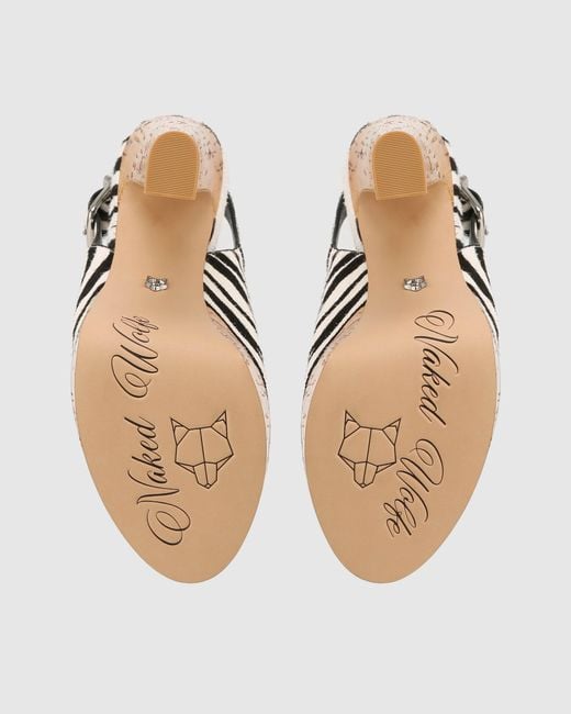 Naked Wolfe Metallic Rare Zebra Pony