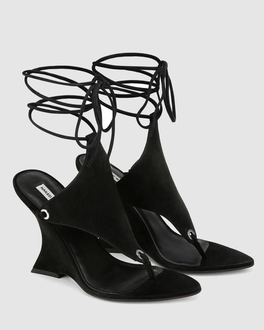 Naked Wolfe Black Rampage Suede