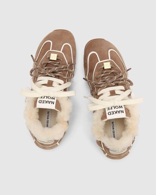 Naked Wolfe Natural Soul Nutmeg Shearling