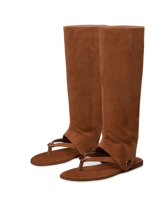 Naked Wolfe Natural Sammy Tan Suede