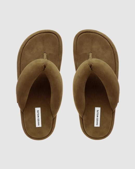 Naked Wolfe Brown Hilary Suede
