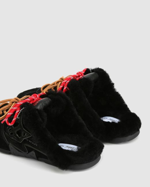 Naked Wolfe Black Arc Suede