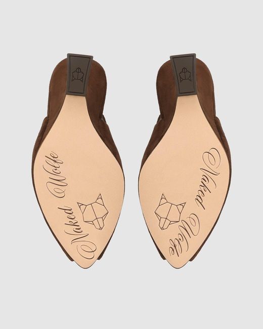 Naked Wolfe Brown Ronnie Suede